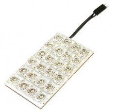 MULTI-FUNCTION HYPER LED PCB LAMP 35X65mm Farbe: rot