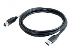 Kabel / 1 m USB 3.0 AM-BM Black