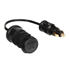 12/24V Adapter DIN-Stecker auf Standard-Buchse